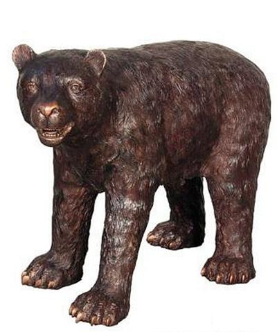 Large Curious Bear Sculpture