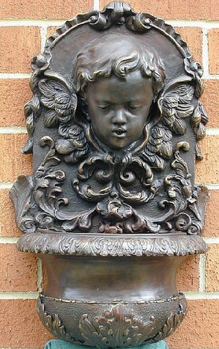 Classical Cherub Wall Fountain