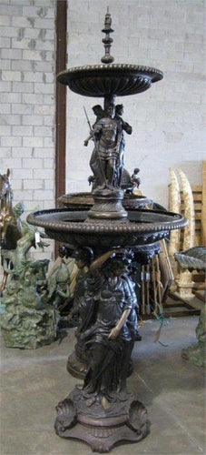 Grand Roman Warriors Fountain