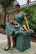 Load image into Gallery viewer, Enduring Love from a Mother - Bronze Sculpture