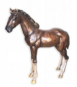 Large Standing Horse Sculpture
