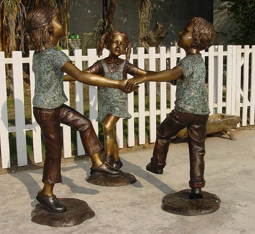 Circle of Friends Bronze Sculpture