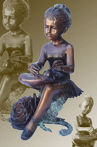 Little Ballerina Girl Sculpture