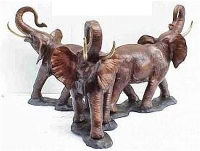 Large Elephant Table Base Sculpture