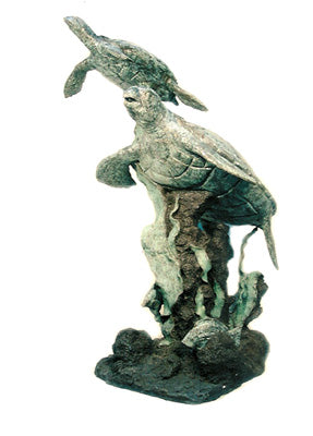 Sea Turtles Fountain Statue