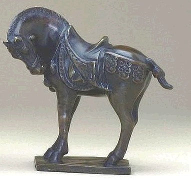 Small Tang Horse Sculpture