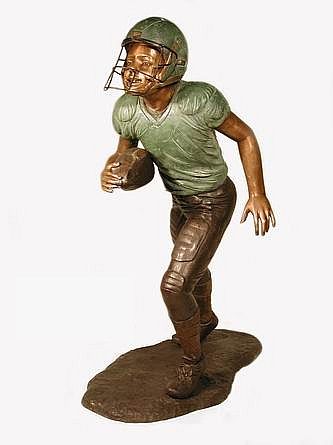 Football Boy Sculpture
