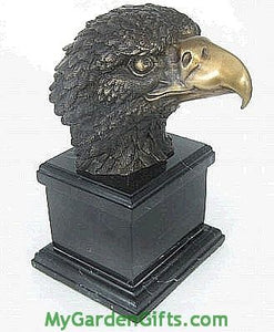 Eagle Head on a Base