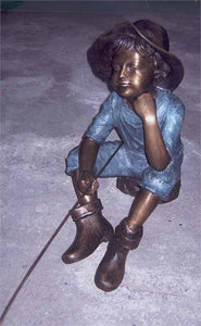 Little Fisherman Boy Statue
