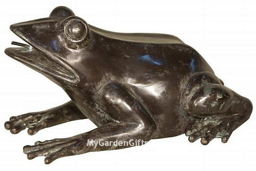 Garden Frog Fountain Statue