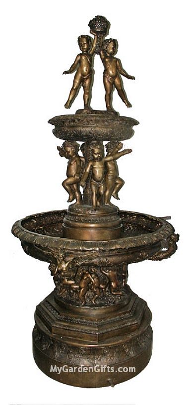 Classical Cherub Grand Fountain