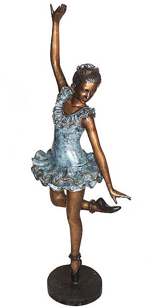 Beautiful Ballerina Girl Sculpture