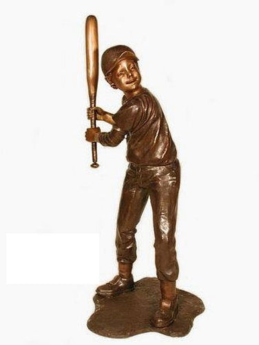 Baseball Boy Hitter Sculpture I