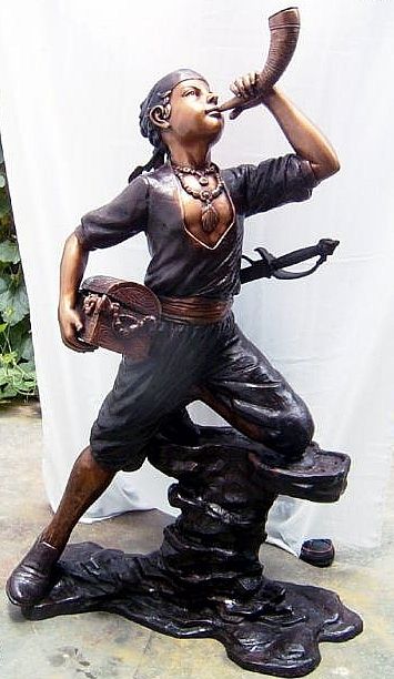 Life Size Pirate Boy Statue