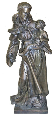 Saint Anthony with Child Sculpture