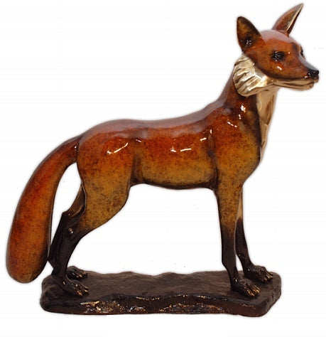 Standing Fox Sculpture