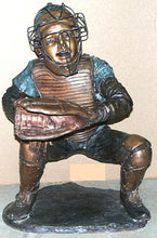 Load image into Gallery viewer, Kneeling Baseball Boy Statue