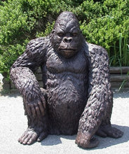 Load image into Gallery viewer, Life Size Gorilla Sculpture - Sitting