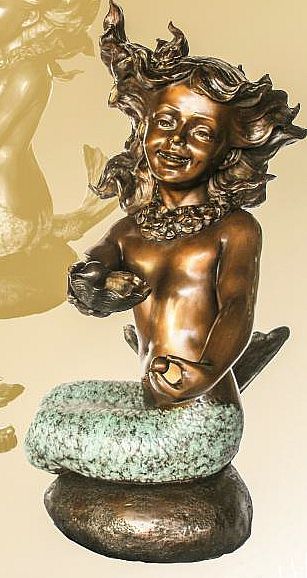 Little Mermaid Fountain Sculpture