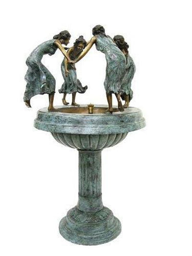 Dancing Girls Garden Fountain